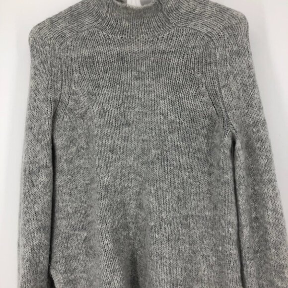 Golden by TNA grey ribbed knit long sleeve knit sweater  XXS - Picture 12 of 15
